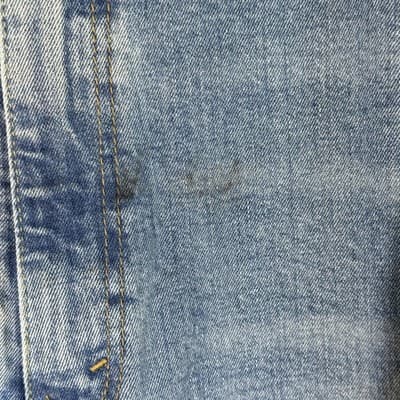 Levis 550 Jeans Mens 44x32 Blue Relaxed Fit Denim Tapered Leg Made in Egypt - Thumbnail 5