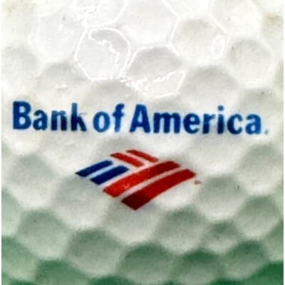Arby's Charity Tour & Bank of America Logo Golf Ball Used - Thumbnail 5