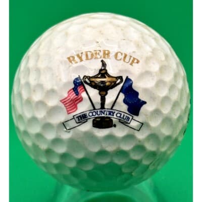 Ryder Cup - The Country Club Logo Golf Ball - Used Collectible from 1999 - Image 1