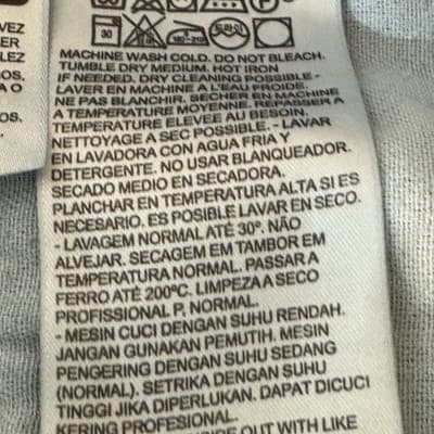 Levis 550 Jeans Mens 50x29 Blue Relaxed Fit Tapered Leg Denim Made Nicaragua - Thumbnail 6