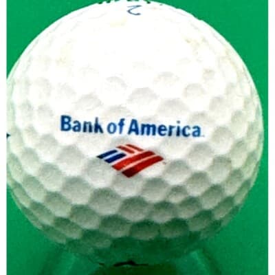 Arby's Charity Tour & Bank of America Logo Golf Ball Used - Thumbnail 4