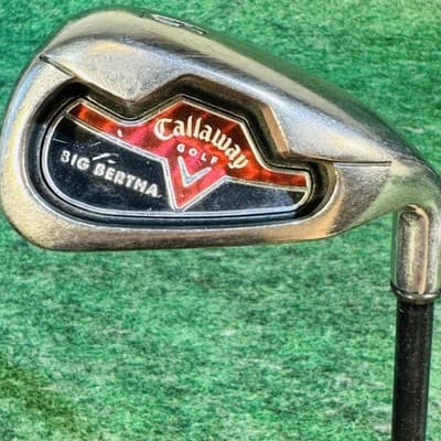 Vintage Callaway Big Bertha 6 Iron Mens RH Regular Graphite Silver Golf Club - Image 1
