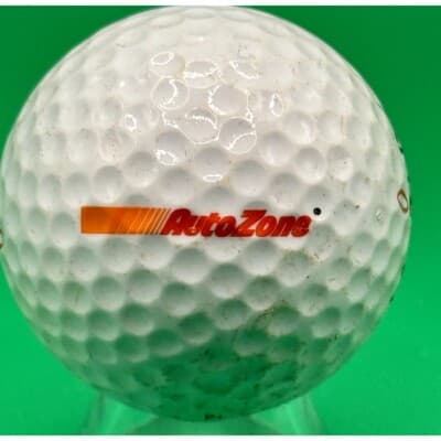 Auto Zone Logo Golf Ball Used - Image 1