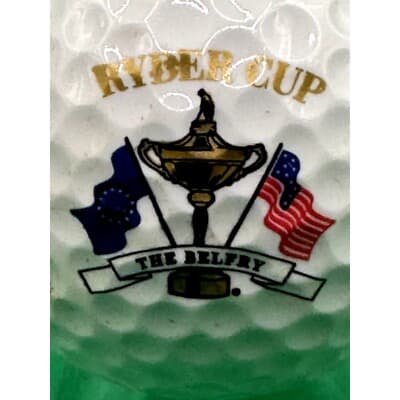 Ryder Cup - The Belfry Logo Golf Ball - Used Collectible from 2002 - Cadillac - Thumbnail 2