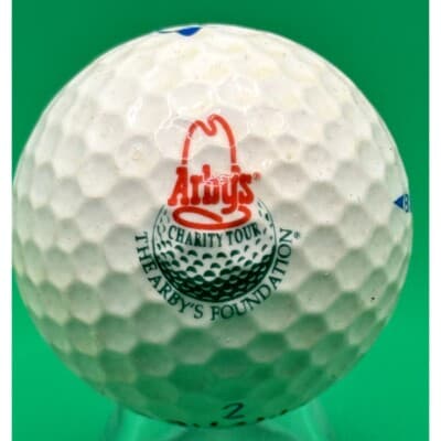 Arby's Charity Tour & Bank of America Logo Golf Ball Used - Image 1