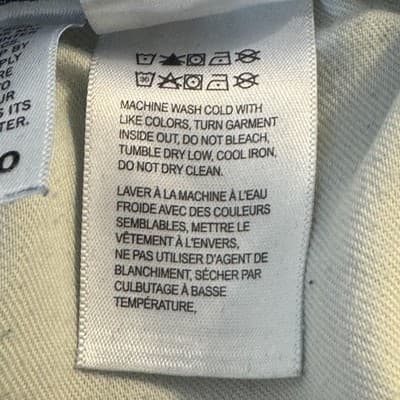 Lucky Brand 363 Jeans Mens 38x30 Blue Vintage Straight Whiskered Denim Pants - Thumbnail 10