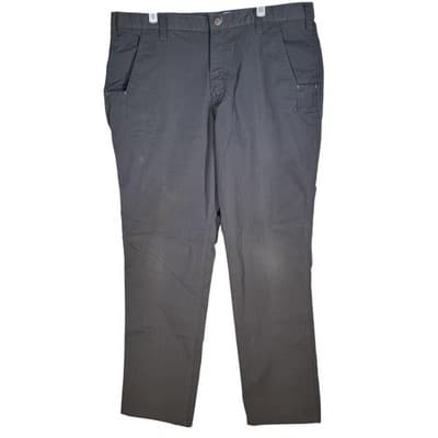 Carhartt Pants Mens 36x32 Gray Ripstop Relaxed Fit Workwear Utility YKK Zipper - Image 1