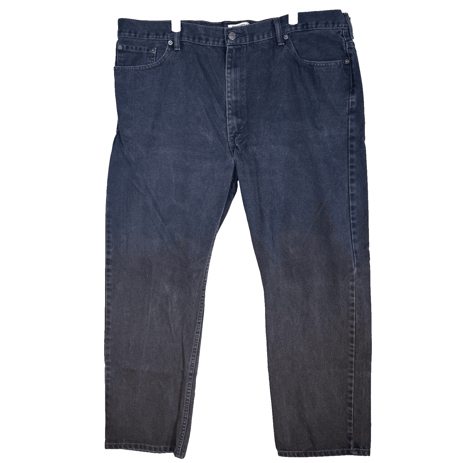 Vintage Levis 505 Jeans Mens 44x32 Black Straight Fit 100% Cotton Denim 90s Y2K - Image 1