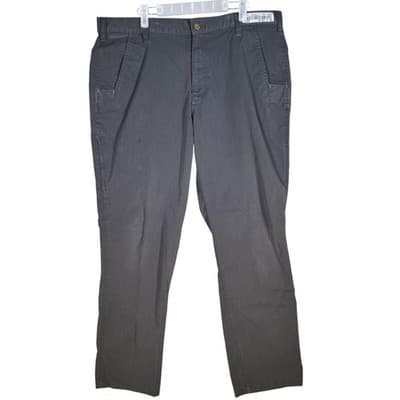 Carhartt Pants Mens 38x31 Gray Ripstop Workwear Utility Zip Pocket Relaxed Fit - Image 1
