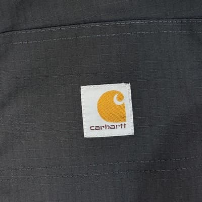 Carhartt Pants Mens 36x32 Gray Ripstop Relaxed Fit Workwear Utility YKK Zipper - Thumbnail 6