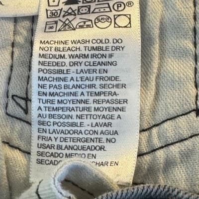 Levis 511 Jeans Mens 29x30 Gray Slim Fit Stretch Denim Mid Rise Casual - Thumbnail 6