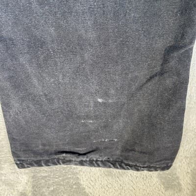 Dickies Jeans Mens 44x30 Black Carpenter Work Pants 100% Cotton Workwear - Thumbnail 3