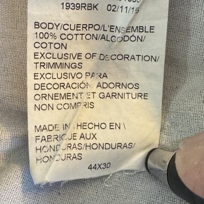 Dickies Jeans Mens 44x30 Black Carpenter Work Pants 100% Cotton Workwear - Thumbnail 6