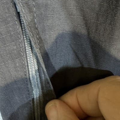 Carhartt Pants Mens 38x31 Gray Ripstop Workwear Utility Zip Pocket Relaxed Fit - Thumbnail 4