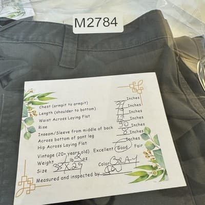 Carhartt Pants Mens 38x29 Gray Ripstop Relaxed Fit Work Utility Zip Pocket - Thumbnail 12