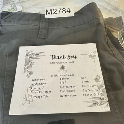 Carhartt Pants Mens 38x29 Gray Ripstop Relaxed Fit Work Utility Zip Pocket - Thumbnail 11