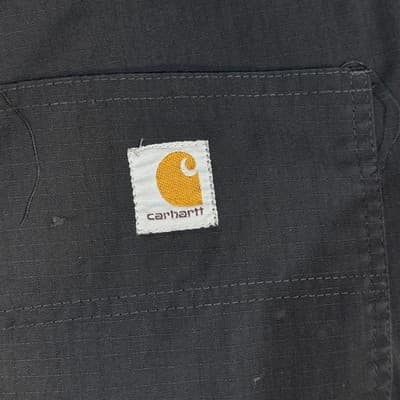 Carhartt Pants Mens 38x30 Gray Ripstop Utility Relaxed Fit Carpenter Workwear - Thumbnail 5