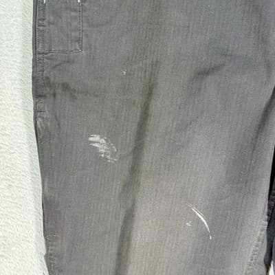 Carhartt Pants Mens 38x29 Gray Ripstop Relaxed Fit Work Utility Zip Pocket - Thumbnail 4