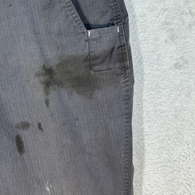 Carhartt Pants Mens 38x29 Gray Ripstop Relaxed Fit Work Utility Zip Pocket - Thumbnail 3