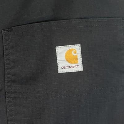 Carhartt Pants Mens 36x33 Gray Ripstop Relaxed Fit Workwear Casual 74533-33 - Thumbnail 6