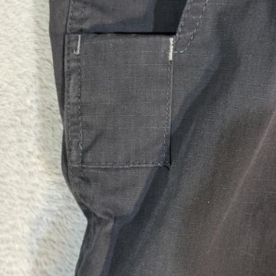 Carhartt Pants Mens 38x28 Gray Relaxed Fit Ripstop Workwear Hidden Zip Pocket - Thumbnail 4