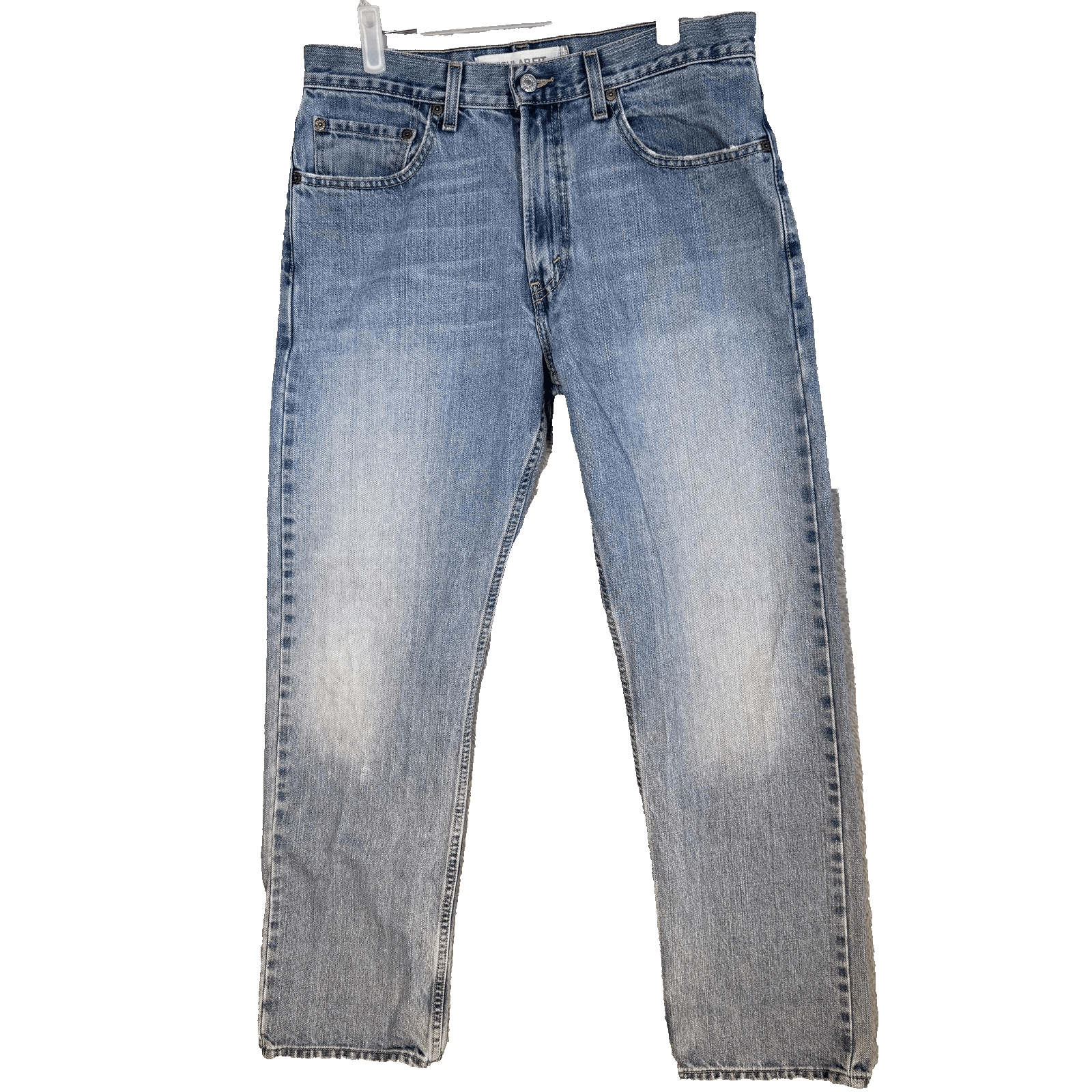 Vintage Levis 505 Jeans Mens 33x30 Blue Regular Fit Straight Leg Light Wash - Image 1