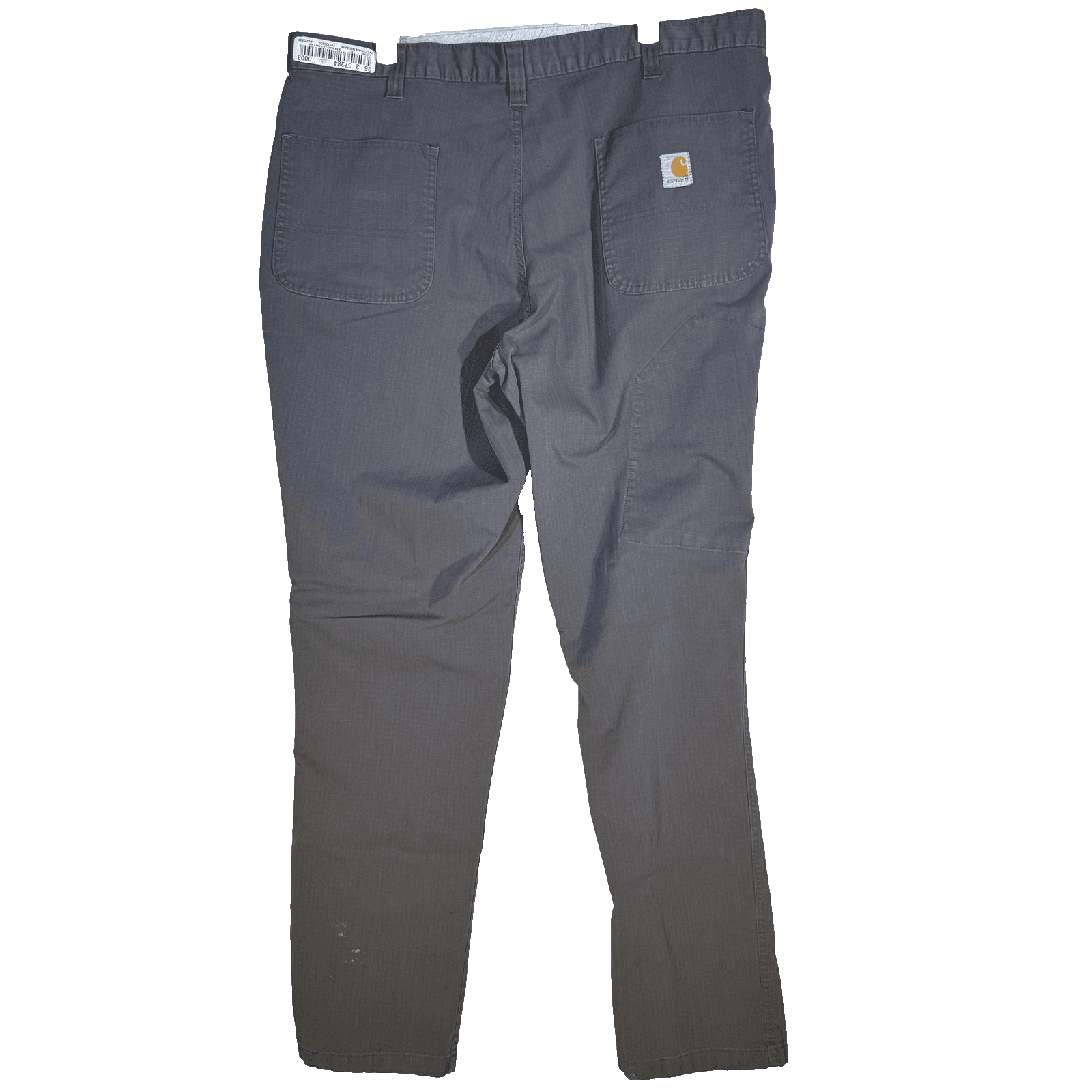 Carhartt Pants Mens 38x31 Gray Ripstop Relaxed Fit Work Utility Zip Pocket - Thumbnail 2