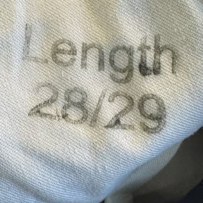 Carhartt Pants Mens 34x29 Navy Relaxed Fit Ripstop Utility Work Broken Zipper - Thumbnail 9