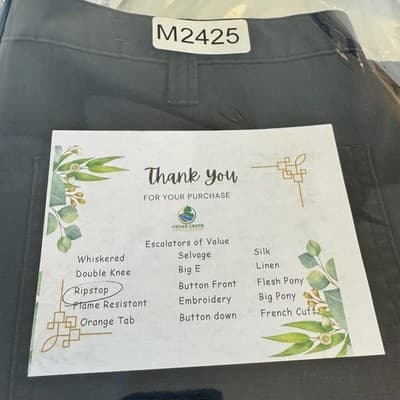 Carhartt Pants Mens 34x29 Navy Relaxed Fit Ripstop Utility Work Broken Zipper - Thumbnail 11