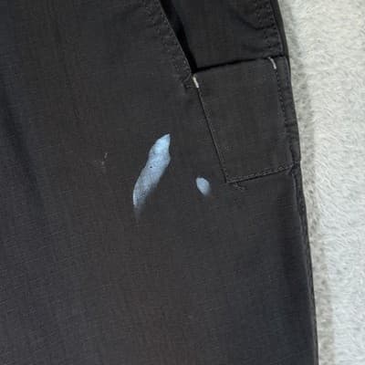 Carhartt Ripstop Pants Mens 30x29 Gray Relaxed Fit Utility Workwear Paint Stain - Thumbnail 3