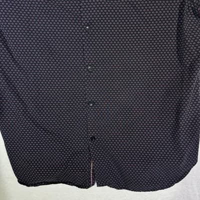 Cactus Man Shirt Mens XL Black Pink Slim Fit Short Sleeve Button Up Geometric - Thumbnail 3