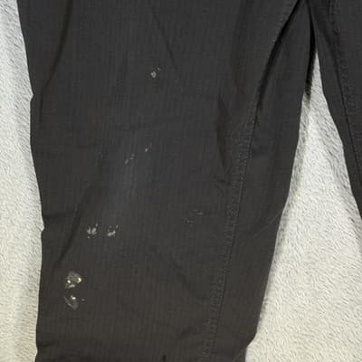 Carhartt Pants Mens 36x28 Gray Ripstop Cargo Workwear Relaxed Fit Paint Stains - Thumbnail 3