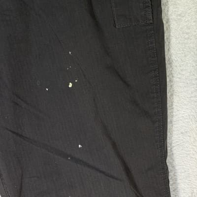 Carhartt Pants Mens 36x28 Gray Ripstop Cargo Workwear Relaxed Fit Paint Stains - Thumbnail 4