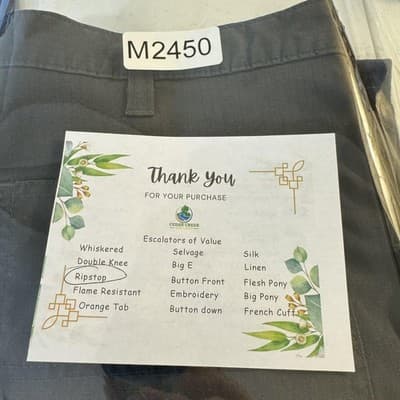 Carhartt Pants Mens 36x28 Gray Ripstop Cargo Workwear Relaxed Fit Paint Stains - Thumbnail 10