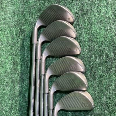 Vintage Ping Eye 2 Green Dot Iron Set 5-W Mens Right Hand KT-M Steel Clubs - Thumbnail 2
