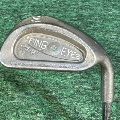 Vintage Ping Eye 2 Green Dot Iron Set 5-W Mens Right Hand KT-M Steel Clubs - Thumbnail 5