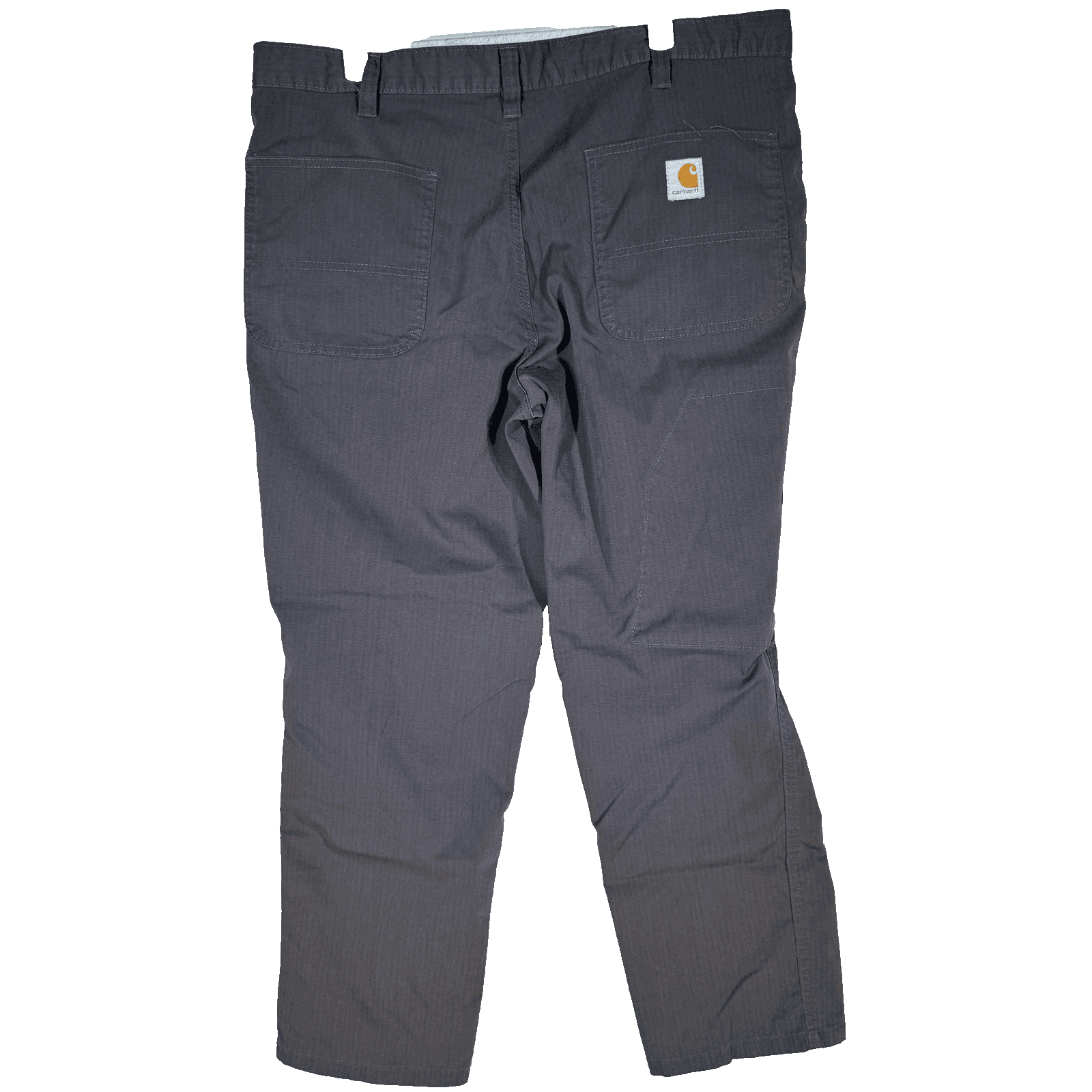 Carhartt Pants Mens 36x28 Gray Ripstop Cargo Workwear Relaxed Fit Paint Stains - Thumbnail 2