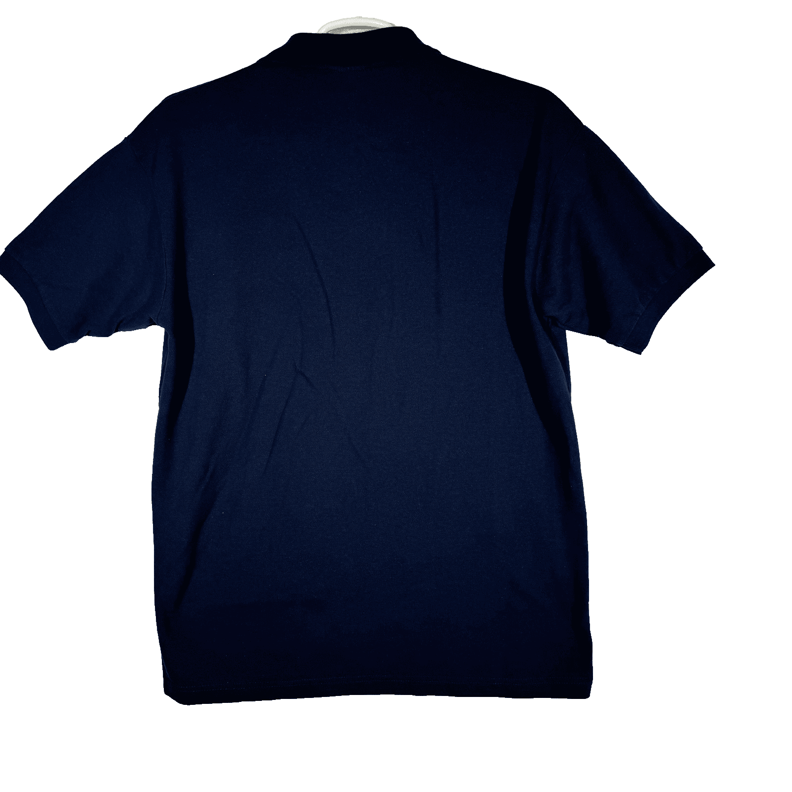 Dickies Polo Shirt Mens Large Navy Blue Short Sleeve Classic Work Uniform Cotton - Thumbnail 2
