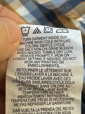 Caterpillar Shirt Mens XL Blue Brown Plaid Short Sleeve Button Up Workwear - Thumbnail 13