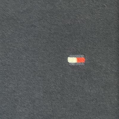 Tommy Hilfiger Polo Shirt Mens Large Navy Blue Classic Fit Short Sleeve Cotton - Thumbnail 7