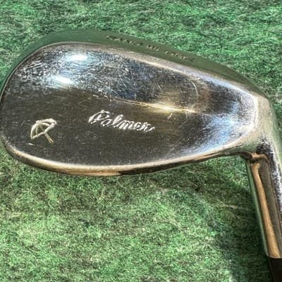 Vintage Palmer Sand Wedge Mens RH Steel Shaft Silver Golf Pride Grip Golf Club - Image 1