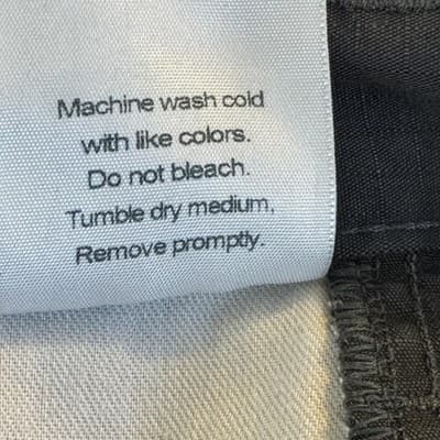 Carhartt Ripstop Pants Mens 30x29 Gray Relaxed Fit Utility Workwear Paint Stain - Thumbnail 10