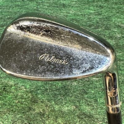 Vintage Palmer Sand Wedge Mens RH Forged Steel Shaft Silver Golf Club Pride Grip - Image 1