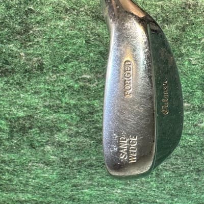 Vintage Palmer Sand Wedge Mens RH Forged Steel Shaft Silver Golf Club Pride Grip - Thumbnail 3