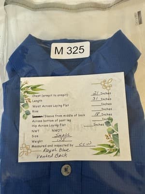 Reel Legends Shirt Mens Small Mariner Fishing Performance Vented Short Sleeve - Thumbnail 13