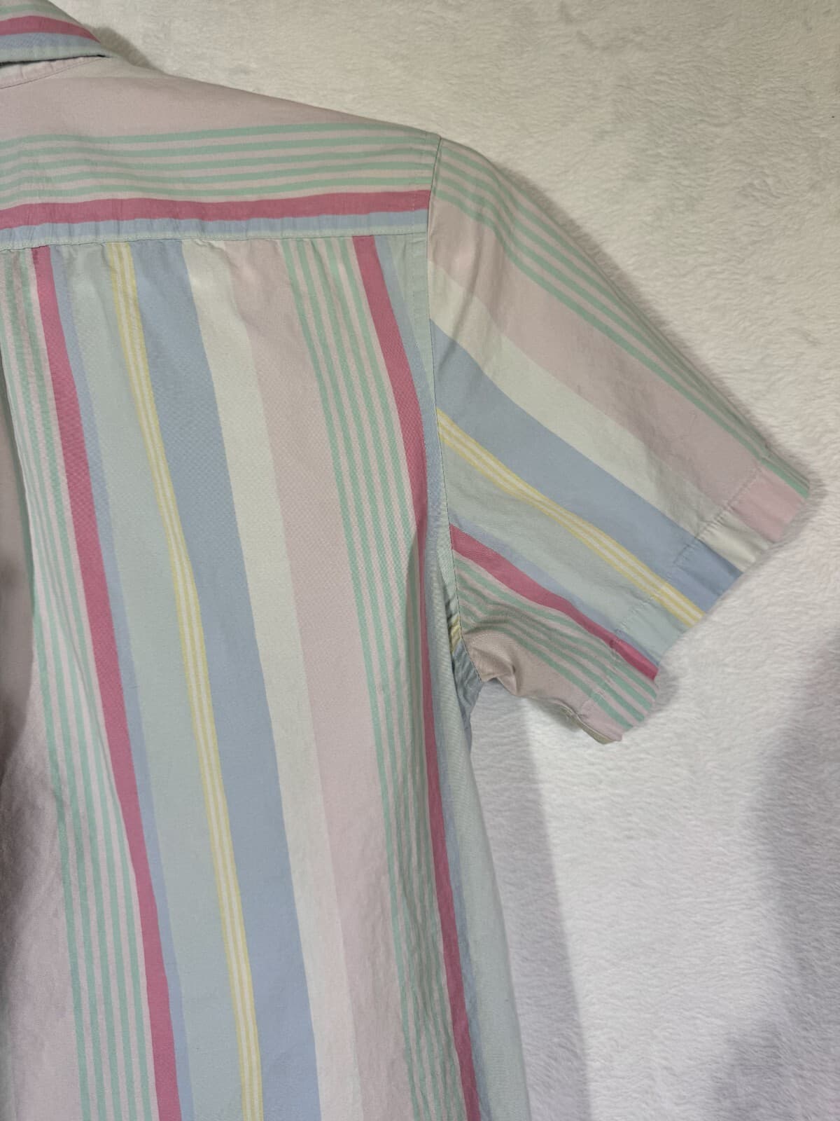 Vineyard Vines Men’s Striped Whale Shirt Small – 100% Cotton Multicolored Button - Thumbnail 14