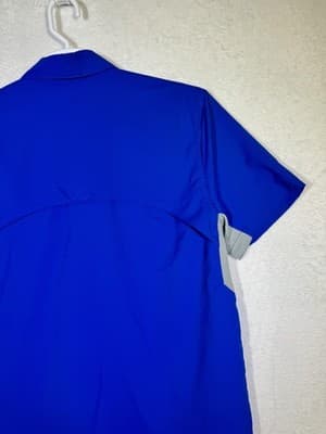 Reel Legends Shirt Mens Small Mariner Fishing Performance Vented Short Sleeve - Thumbnail 12