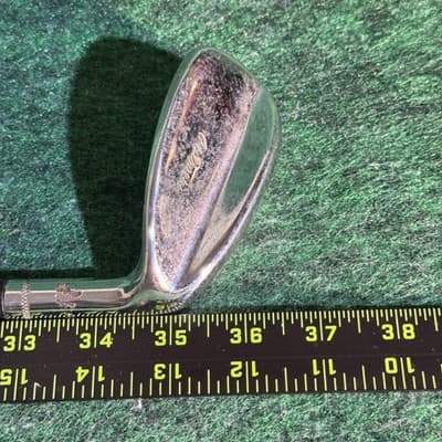 Vintage Palmer Sand Wedge Mens RH Forged Steel Shaft Silver Golf Club Pride Grip - Thumbnail 5