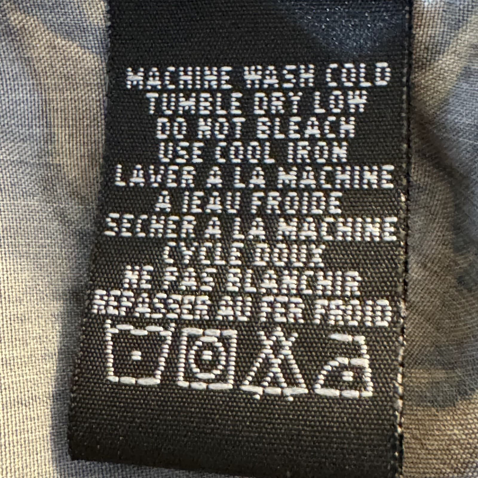 Billabong Men’s Shirt Medium Gray Floral Button-Up Short Sleeve Casual - Thumbnail 14