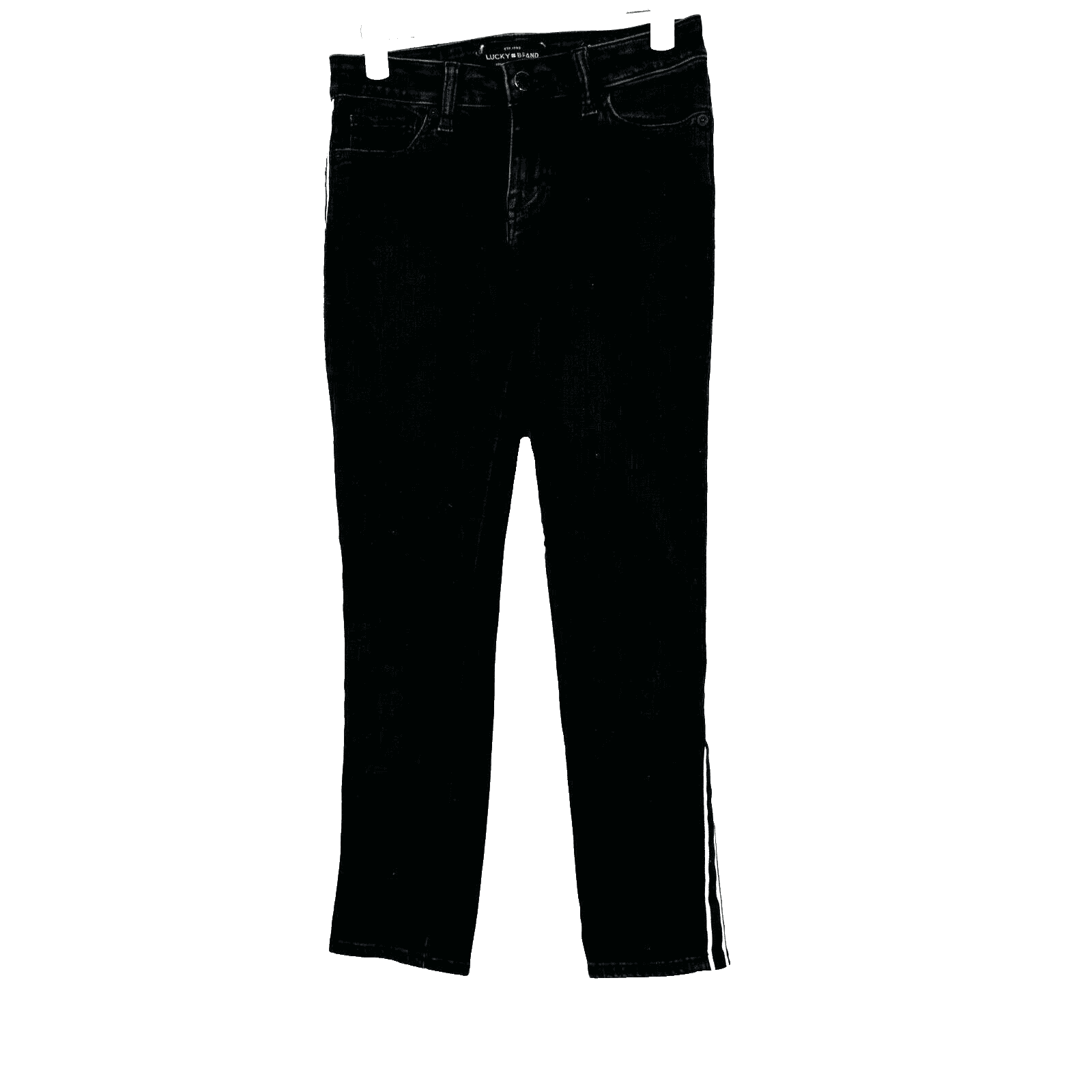 Lucky Brand Lolita Skinny Leg Jeans Women's 0/25 Black Denim Low Rise Ankle W370 - Image 1
